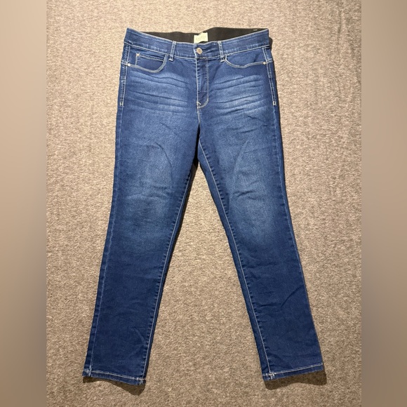 Angels Forever Young jeans womens 12/31 blue High Rise Skinny stretch 35x28 - Picture 1 of 11